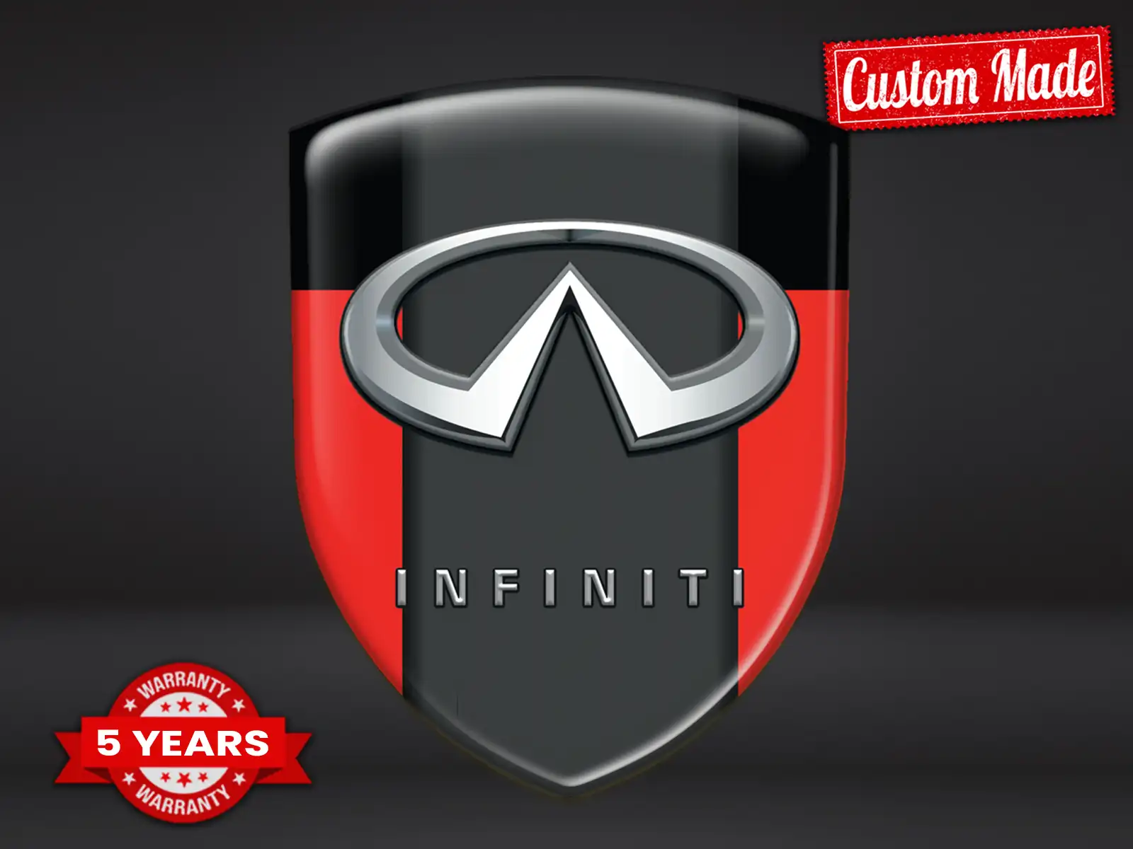Infiniti Heckscheibensticker Tuning Luxus Robust Auto